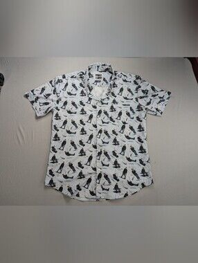 RSVLTS The Office "I'm Okay... No, I'm Not" KUNUFLEX Short Sleeve Shirt L A136